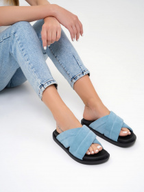 Шльопанці ISSA Plus модель OB2-249_blue Фото