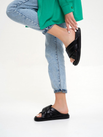 Шльопанці ISSA Plus модель OB2-250_black Фото