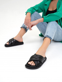 Шльопанці ISSA Plus модель OB2-250_black Фото