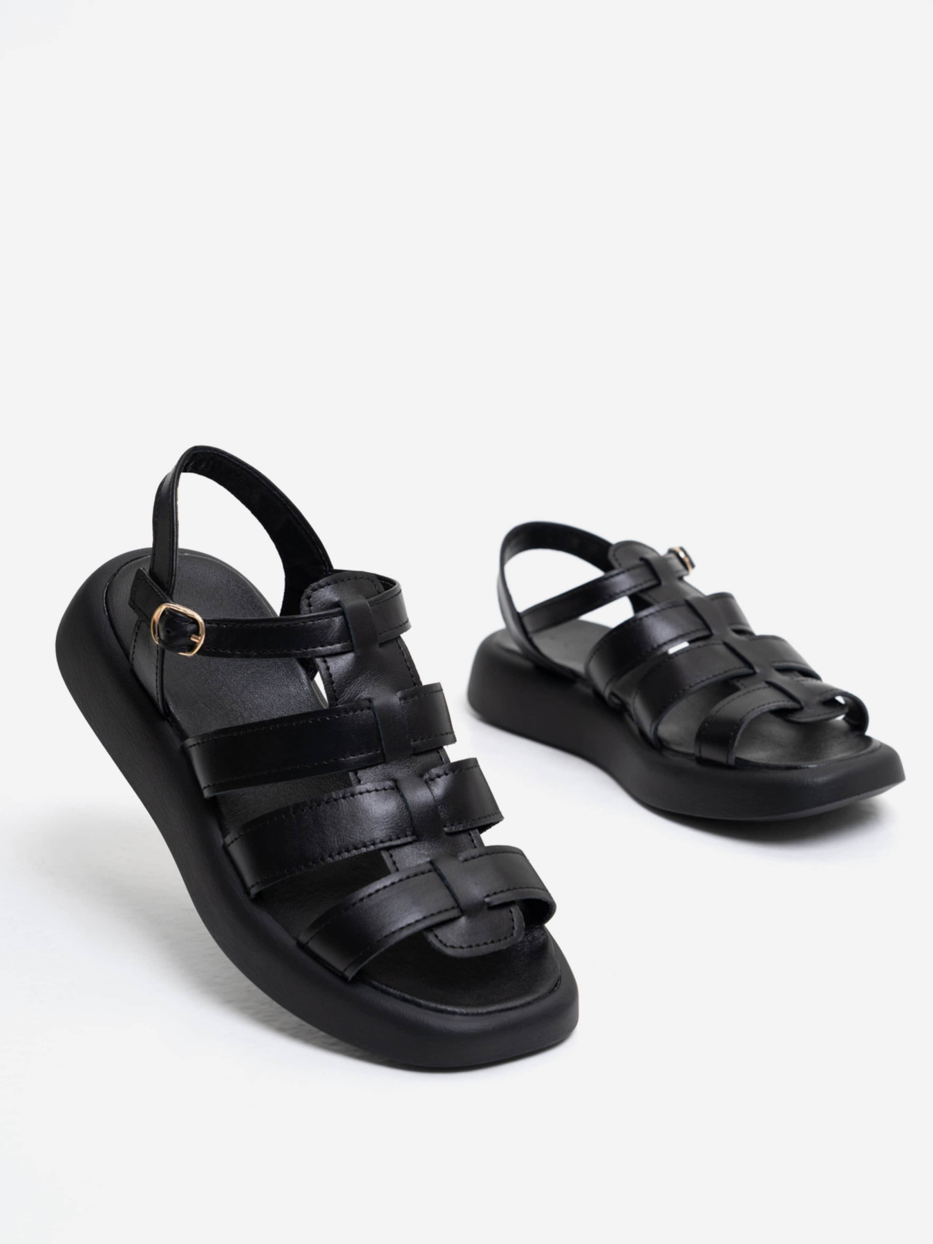 Сандалии ISSA Plus модель OB2-251_black Фото