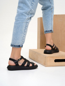 Сандалии ISSA Plus модель OB2-251_black Фото