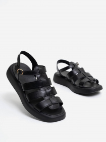 Сандалии ISSA Plus модель OB2-251_black Фото