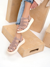 Сандалии ISSA Plus модель OB2-252_beige Фото