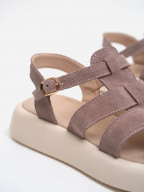 Сандалии ISSA Plus модель OB2-252_beige Фото