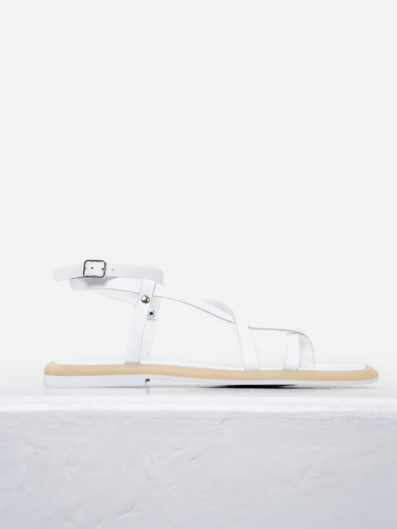 Сандалии ISSA Plus модель OB2-257_white Фото