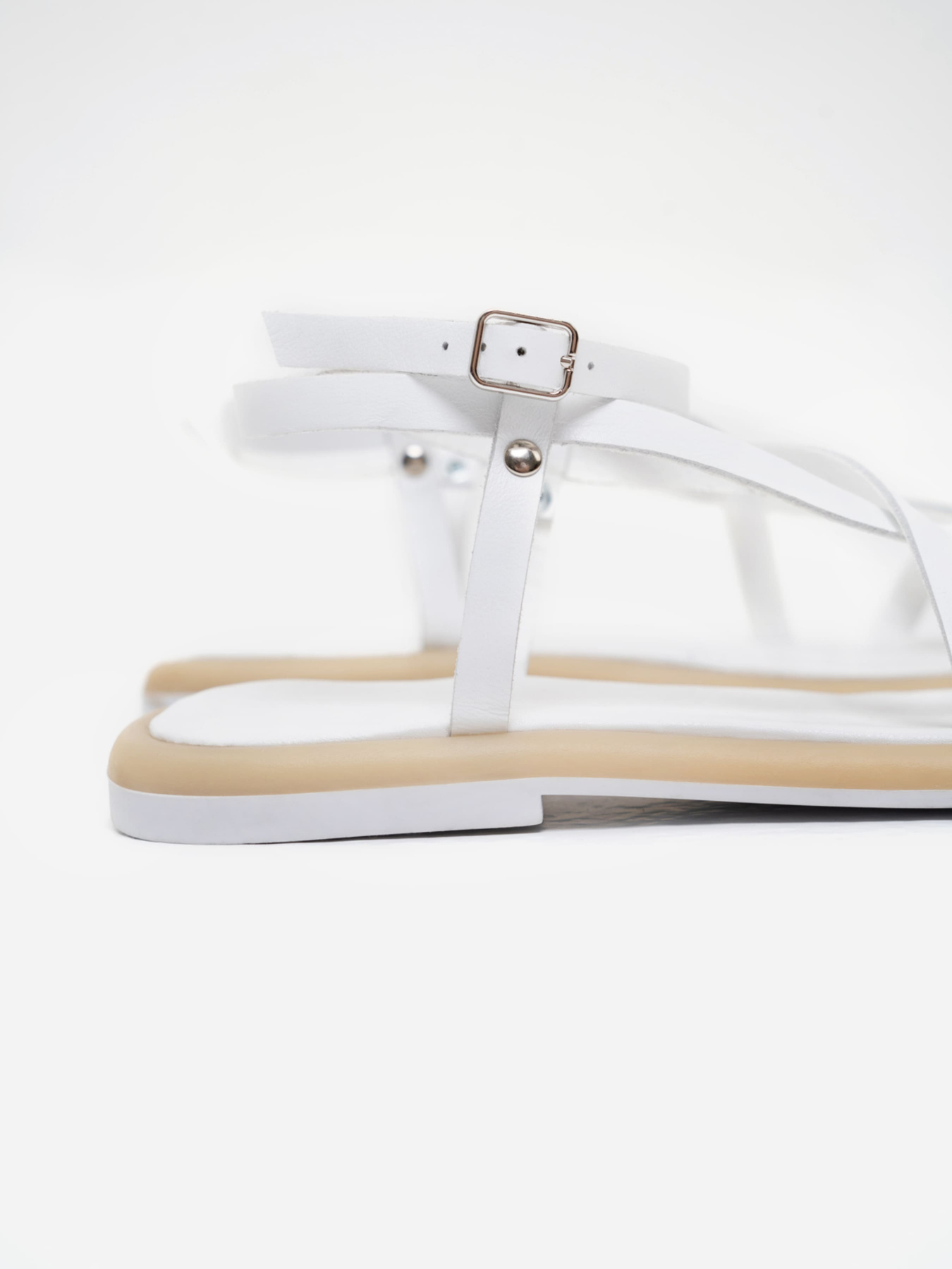 Сандалии ISSA Plus модель OB2-257_white Фото