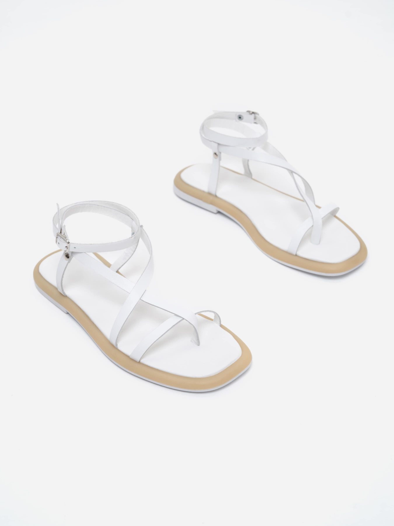 Сандалии ISSA Plus модель OB2-257_white Фото