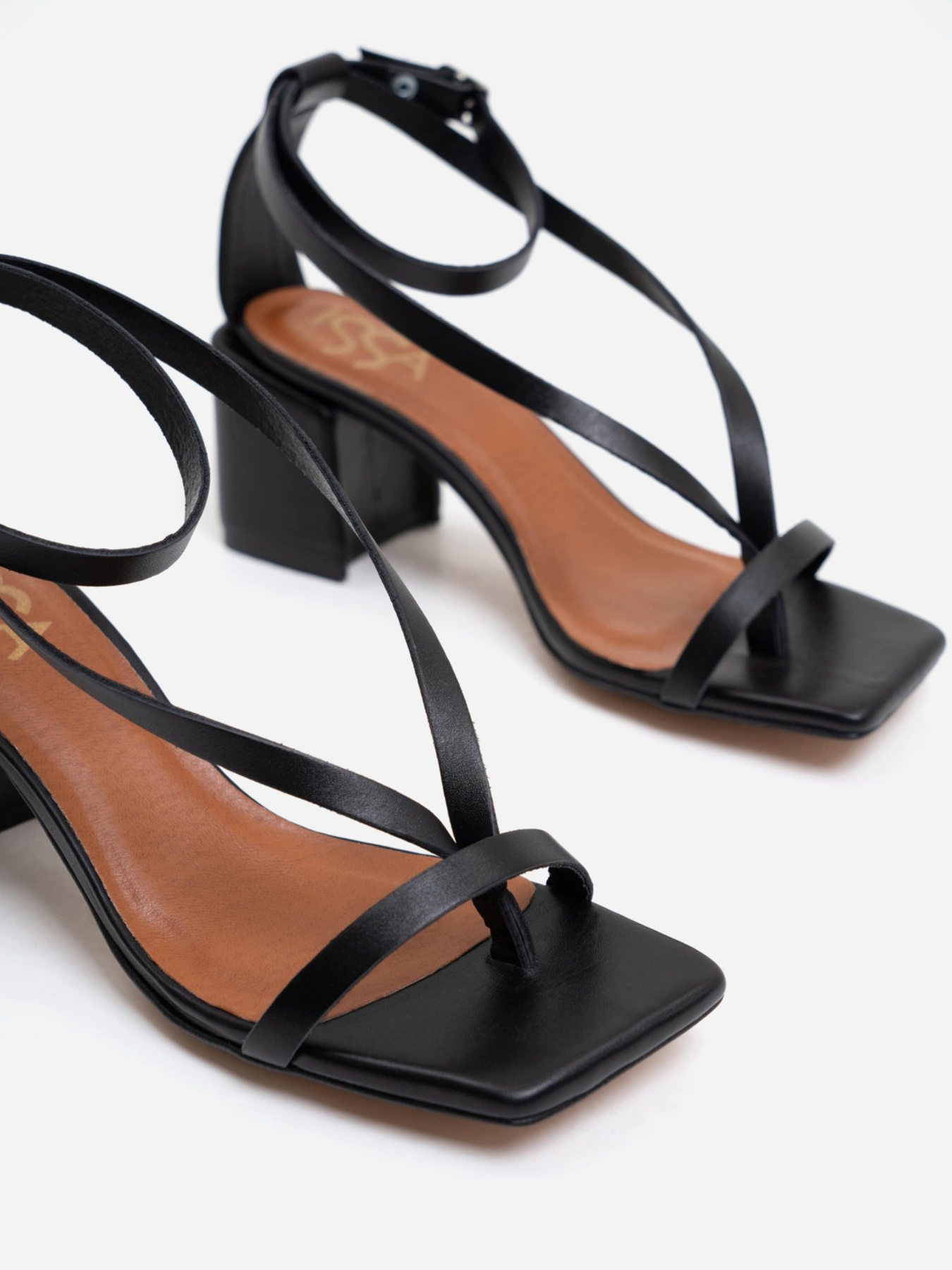 Босоножки ISSA Plus модель OB2-260_black Фото