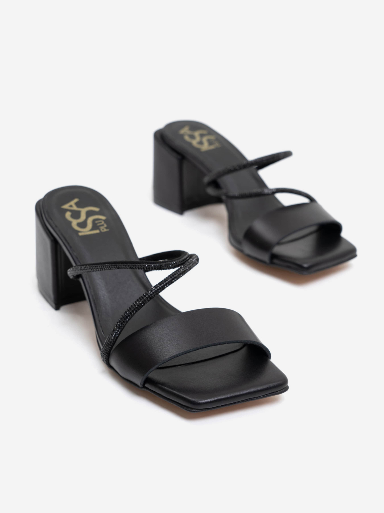 Шльопанці ISSA Plus модель OB2-261_black Фото