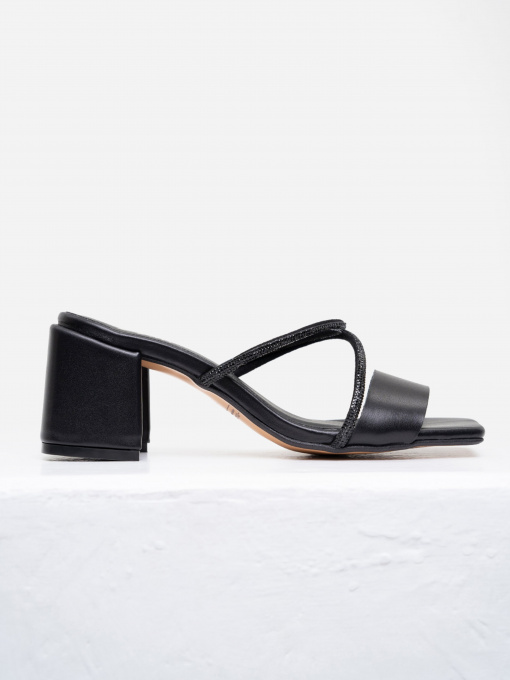 Шлепанцы ISSA Plus модель OB2-261_black Фото