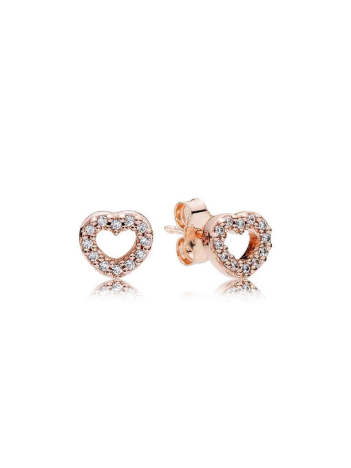 Серьги-гвоздики PANDORA Moments модель 280528CZ Фото