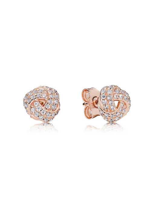 Серьги-гвоздики PANDORA Moments модель 280696CZ Фото