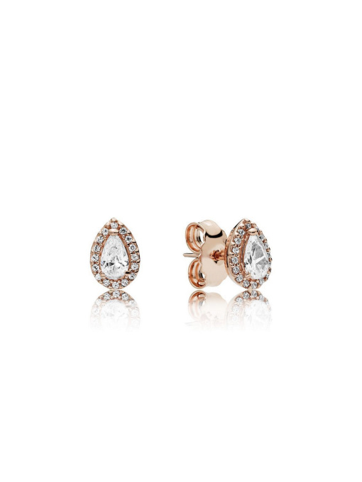 Серьги-гвоздики PANDORA Moments модель 286252CZ Фото