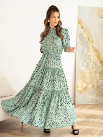 Сукня максі ISSA Plus модель 13975_hacks Фото