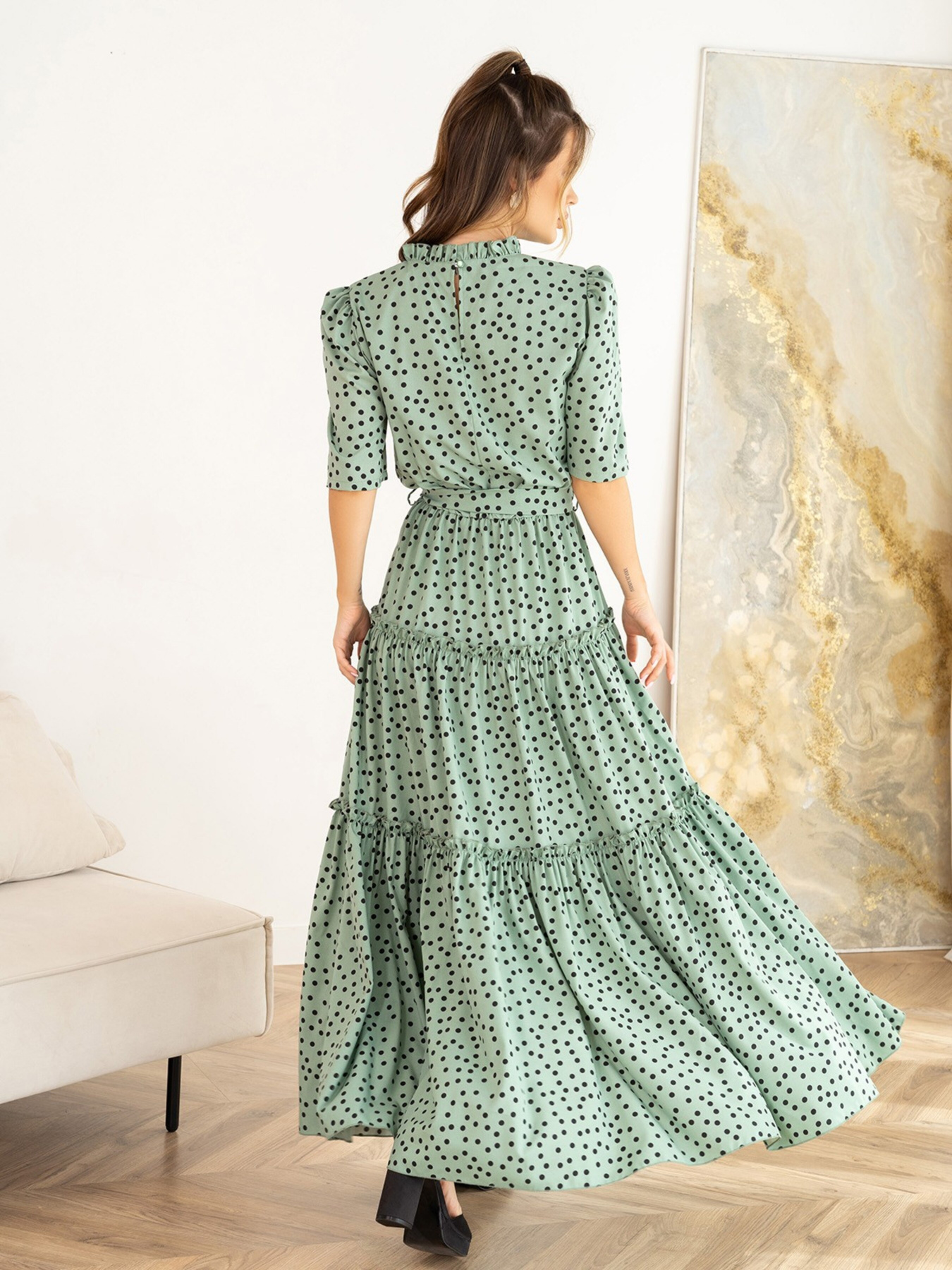 Платье макси ISSA Plus модель 13975_hacks Фото