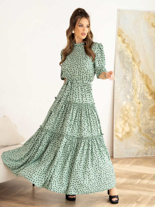 Сукня максі ISSA Plus модель 13975_hacks Фото