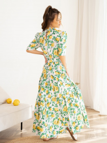 Сукня максі ISSA Plus модель 13976_white Фото