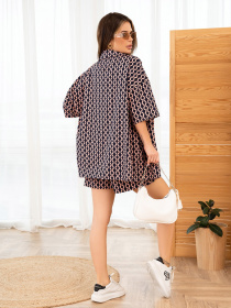 Повсякденний костюм ISSA Plus модель 13981_blue Фото