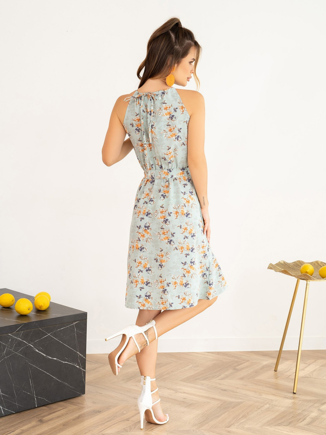 Сукня міні ISSA Plus модель SA-469_mint Сукня міні ISSA Plus модель SA-469_mint Фото