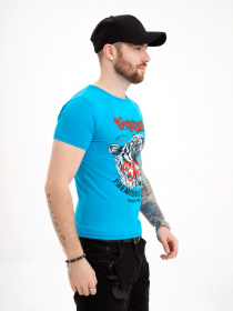 Футболка ISSA Plus модель GN4-111_lightblue Фото