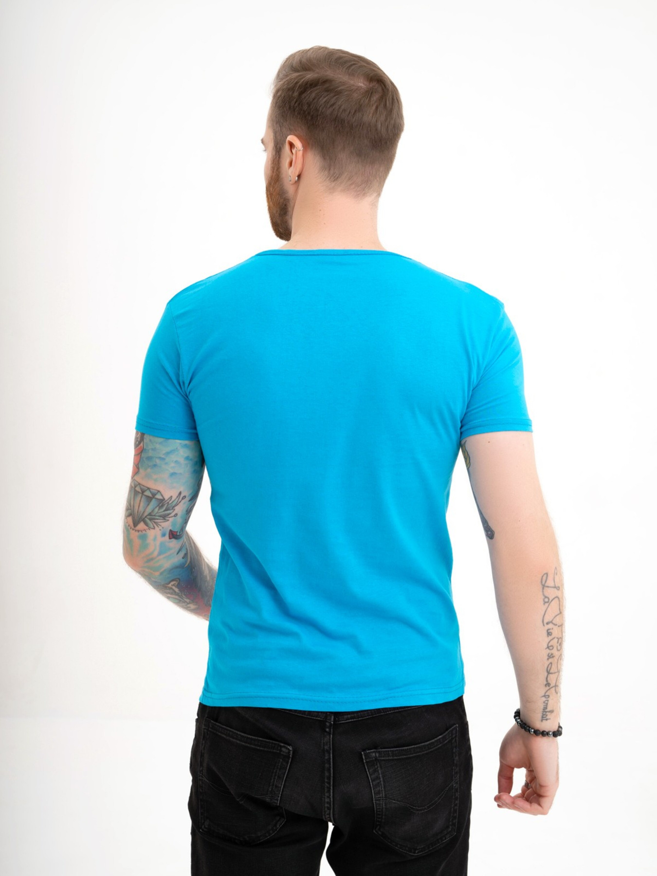 Футболка ISSA Plus модель GN4-119_lightblue Фото