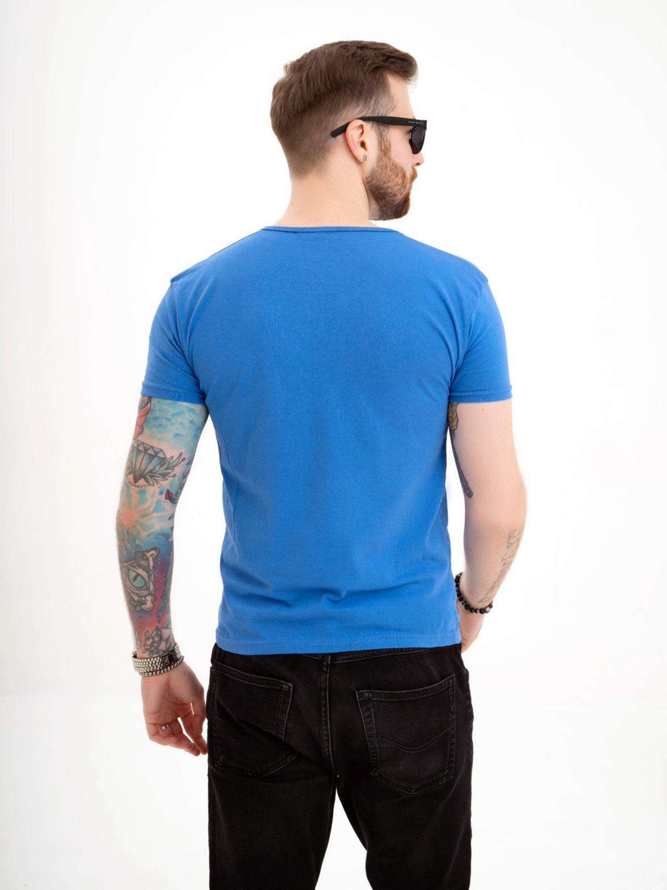 Футболка ISSA Plus модель GN4-123_lightblue Фото