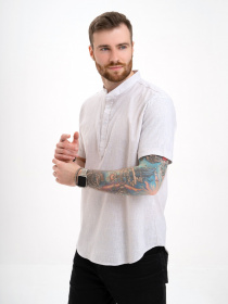 Рубашка повседневная ISSA Plus модель GN4-130_grey Рубашка повседневная ISSA Plus модель GN4-130_grey Фото