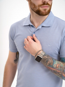 Поло ISSA Plus модель GN4-134_lightblue Поло ISSA Plus модель GN4-134_lightblue Фото