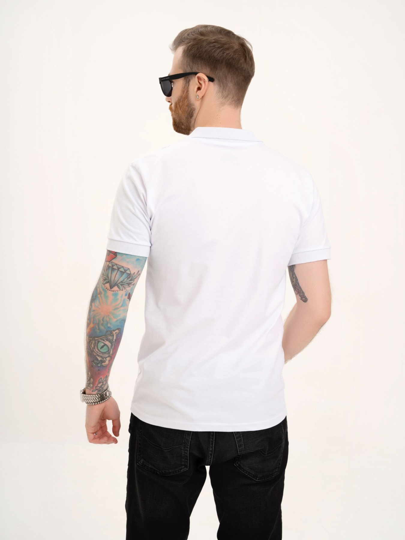 Поло ISSA Plus модель GN4-135_white Фото