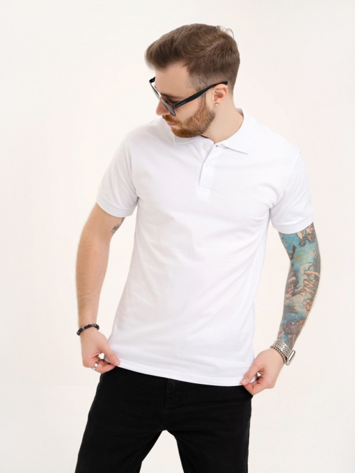 Поло ISSA Plus модель GN4-135_white Фото