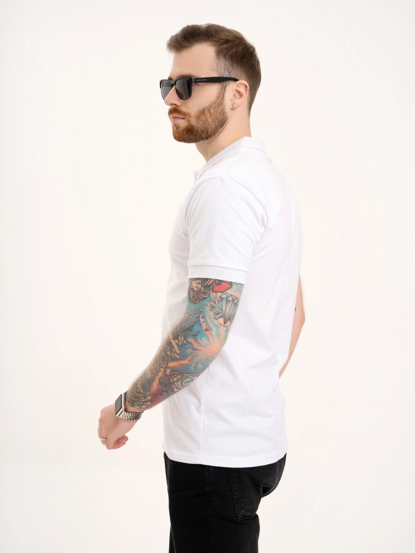 Поло ISSA Plus модель GN4-135_white Фото