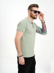 Поло ISSA Plus модель GN4-135_olive Фото