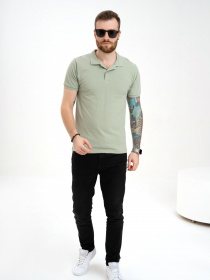 Поло ISSA Plus модель GN4-135_olive Поло ISSA Plus модель GN4-135_olive Фото