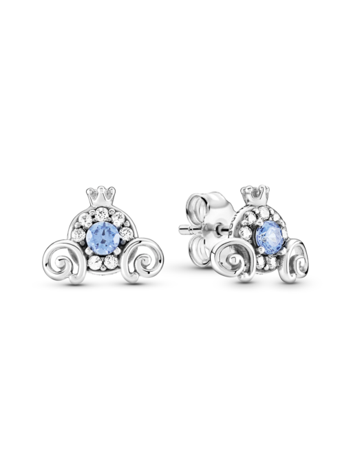 Серьги-гвоздики PANDORA Moments модель 299193C01 Фото