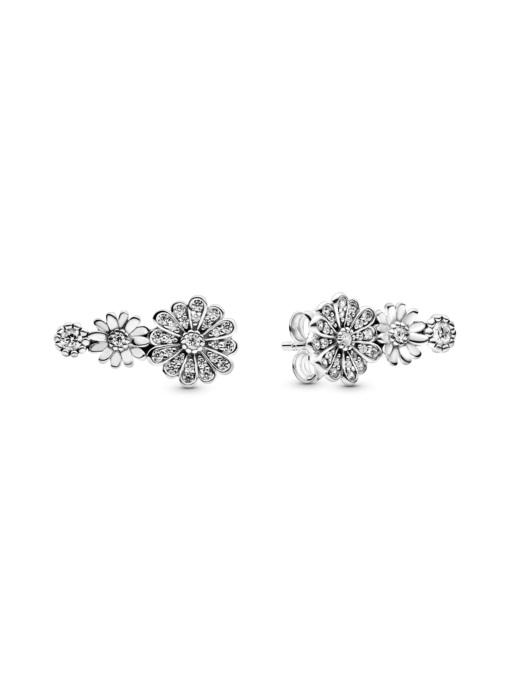 Серьги-гвоздики PANDORA Moments модель 298876C01 Фото