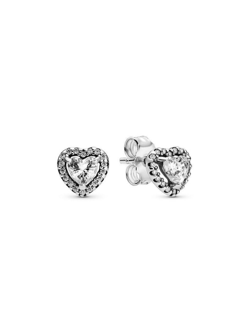 Серьги-гвоздики PANDORA Moments модель 298427C01 Фото