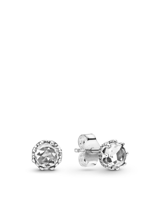 Серьги-гвоздики PANDORA Moments модель 298311CZ Фото