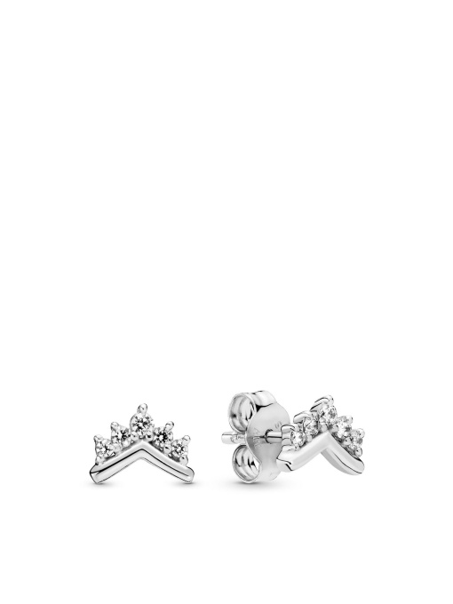 Серьги-гвоздики PANDORA Moments модель 298274CZ Фото