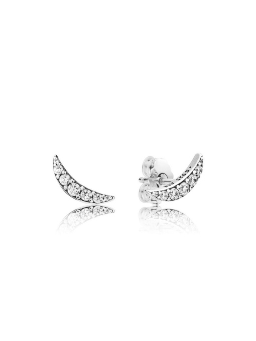 Серьги-гвоздики PANDORA Moments модель 297569CZ Фото