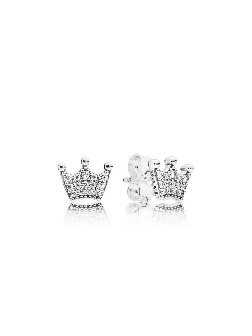 Серьги-гвоздики PANDORA Moments модель 297127CZ Фото