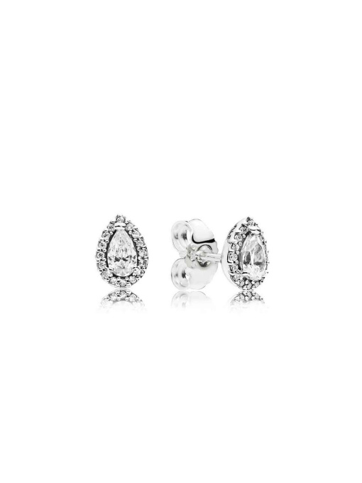 Серьги-гвоздики PANDORA Moments модель 296252CZ Фото