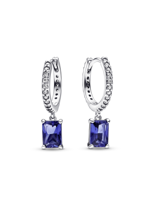 Серьги-подвески PANDORA Moments модель 292381C01 Фото
