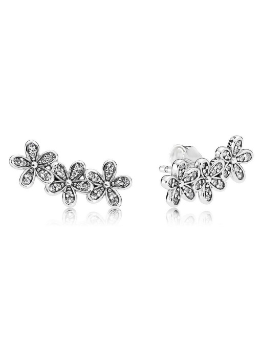 Серьги-гвоздики PANDORA Moments модель 290744CZ Фото