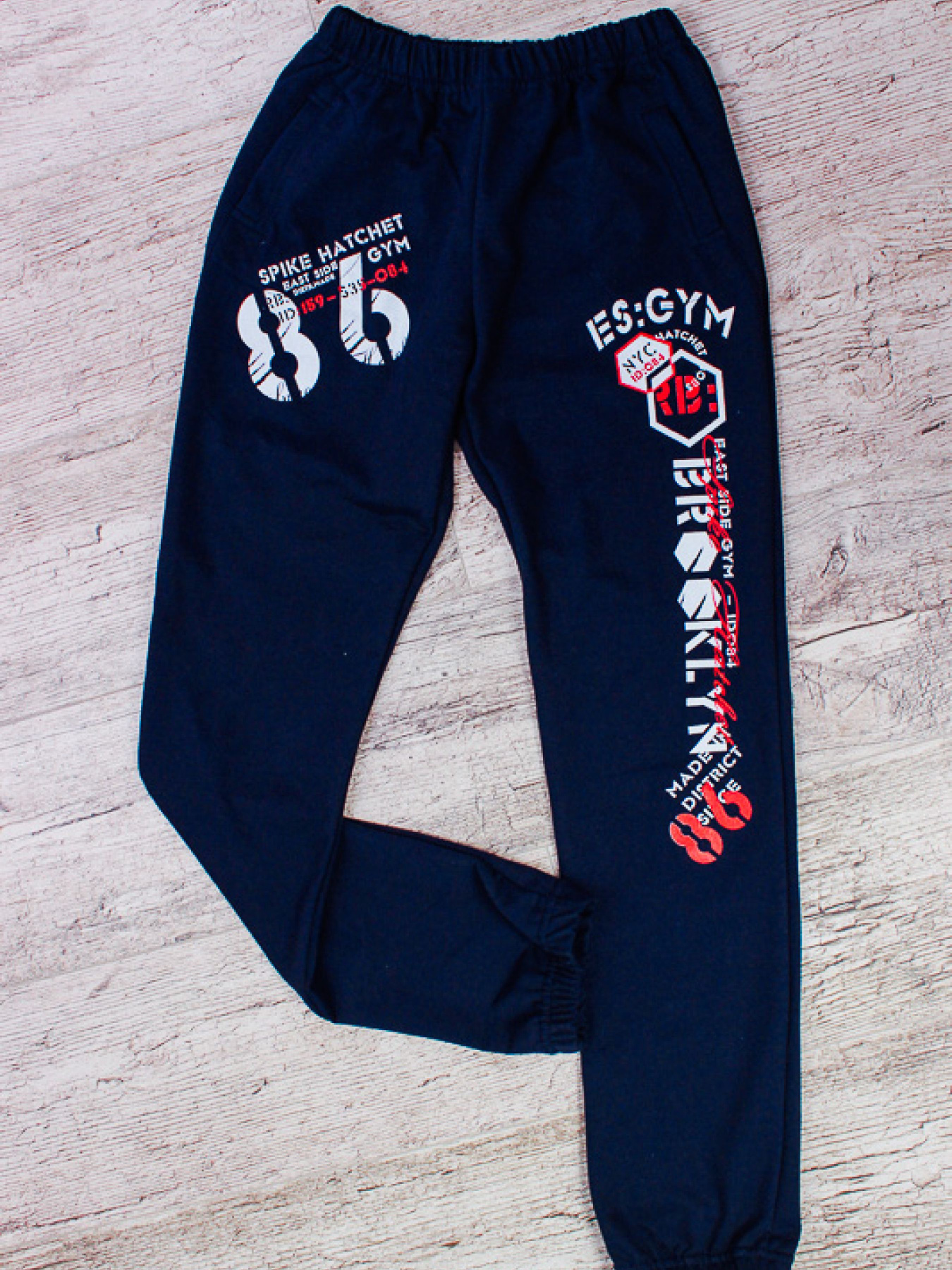 Штаны спортивные Носи своє модель 6060-057-33-chornilxno-sinj Фото