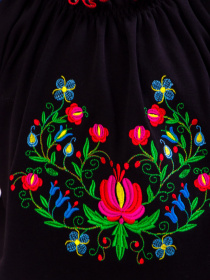 Вышитая рубашка Носи своє модель 6366-015-22-chornij-kvti Фото