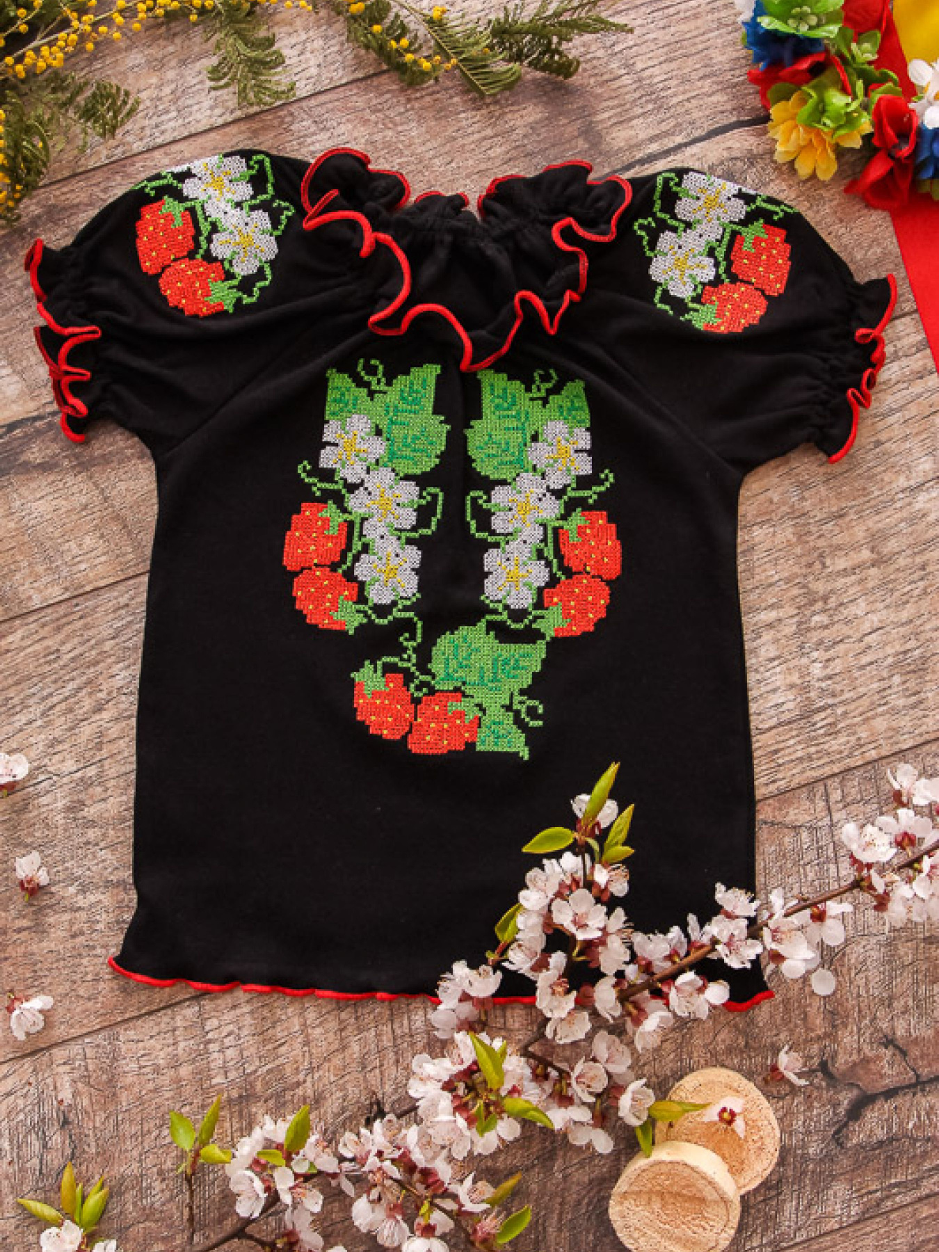 Вишита сорочка Носи своє Модель 9722-015-22-sunic-bl-kvti Фото