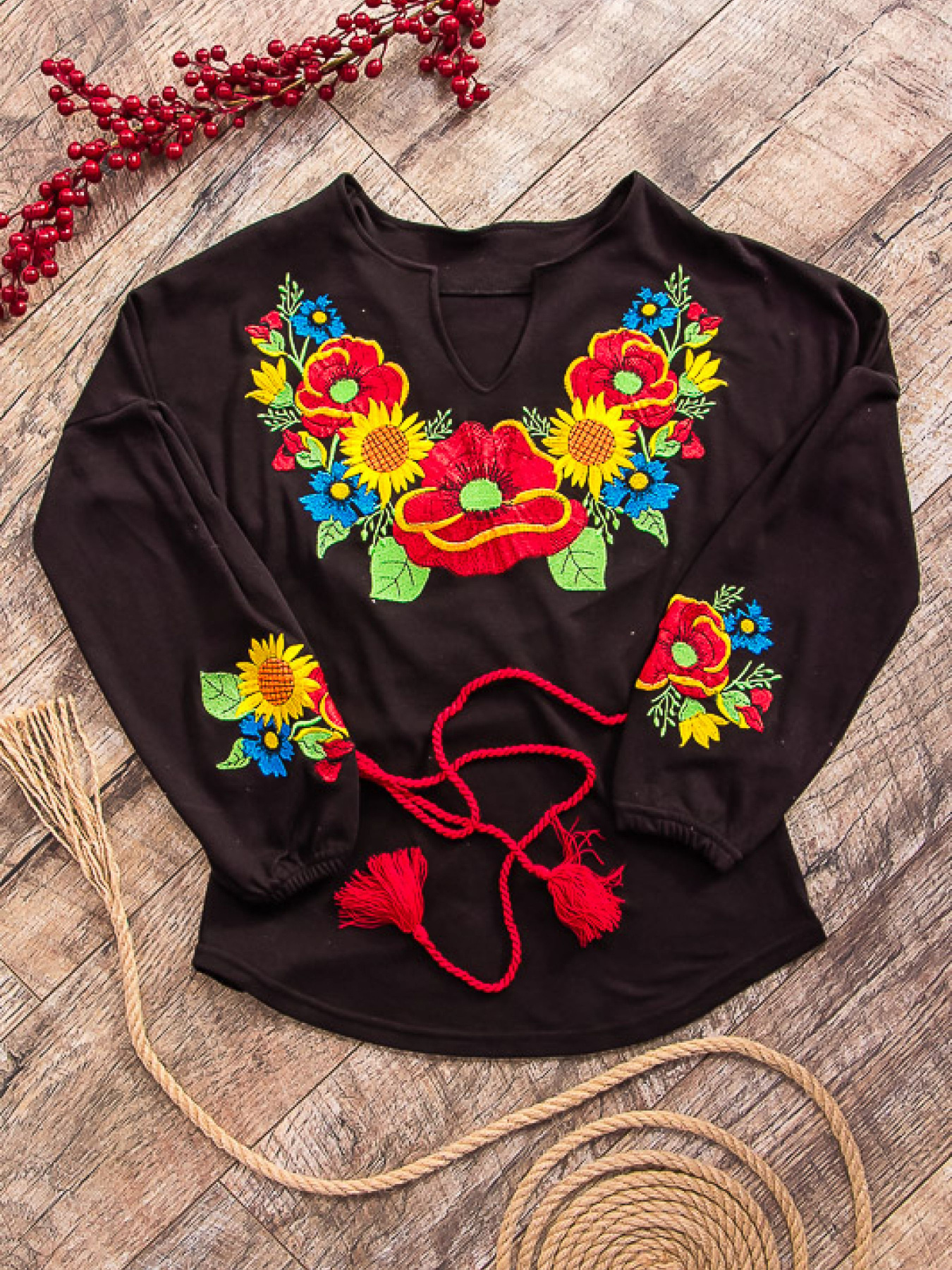 Вышитая рубашка Носи своє модель 8030-015-22-maki Фото