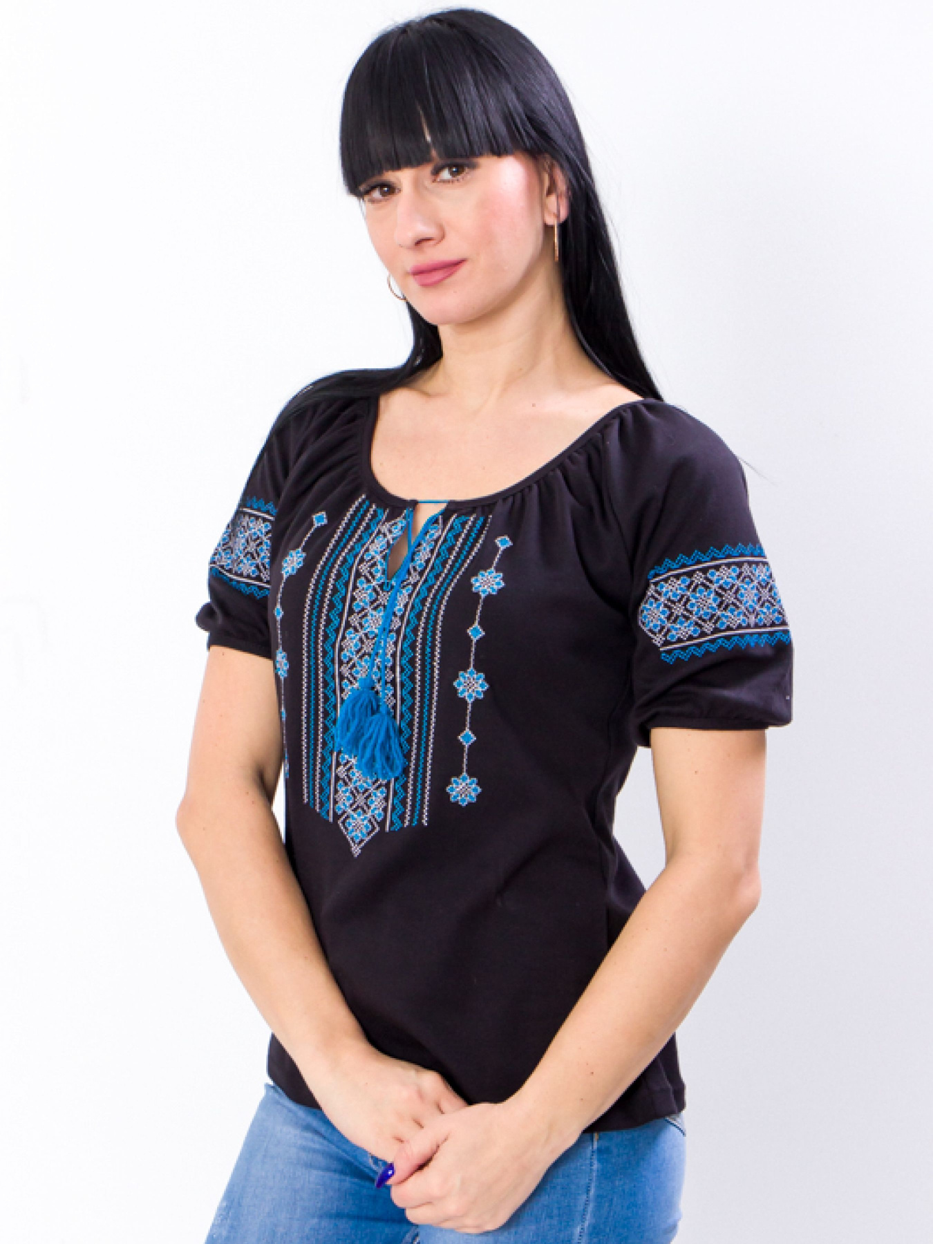 Вишита сорочка Носи своє Модель 8604-015-22-blakitnij Фото