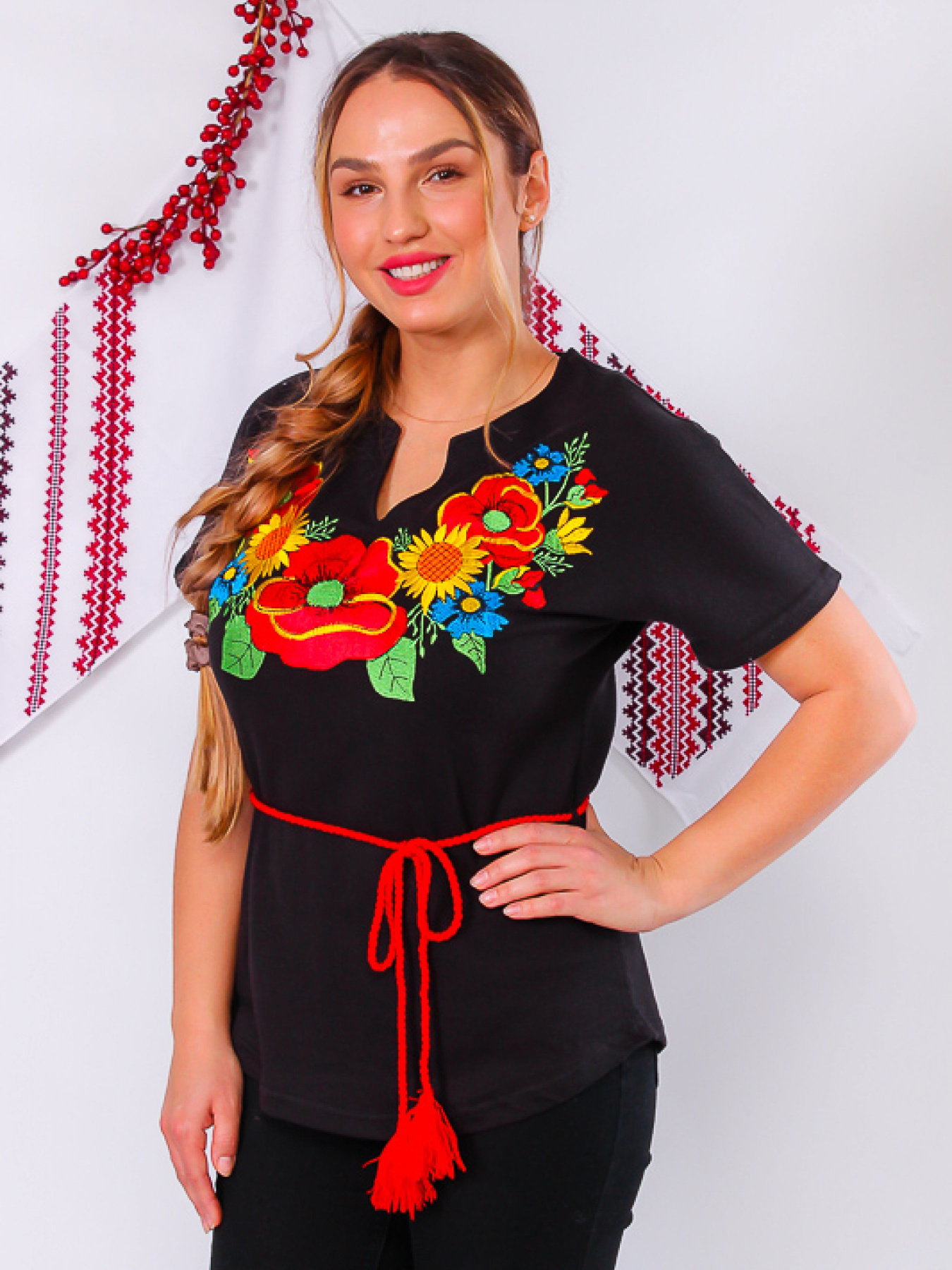 Вишита сорочка Носи своє модель 8029-015-22-maki Фото