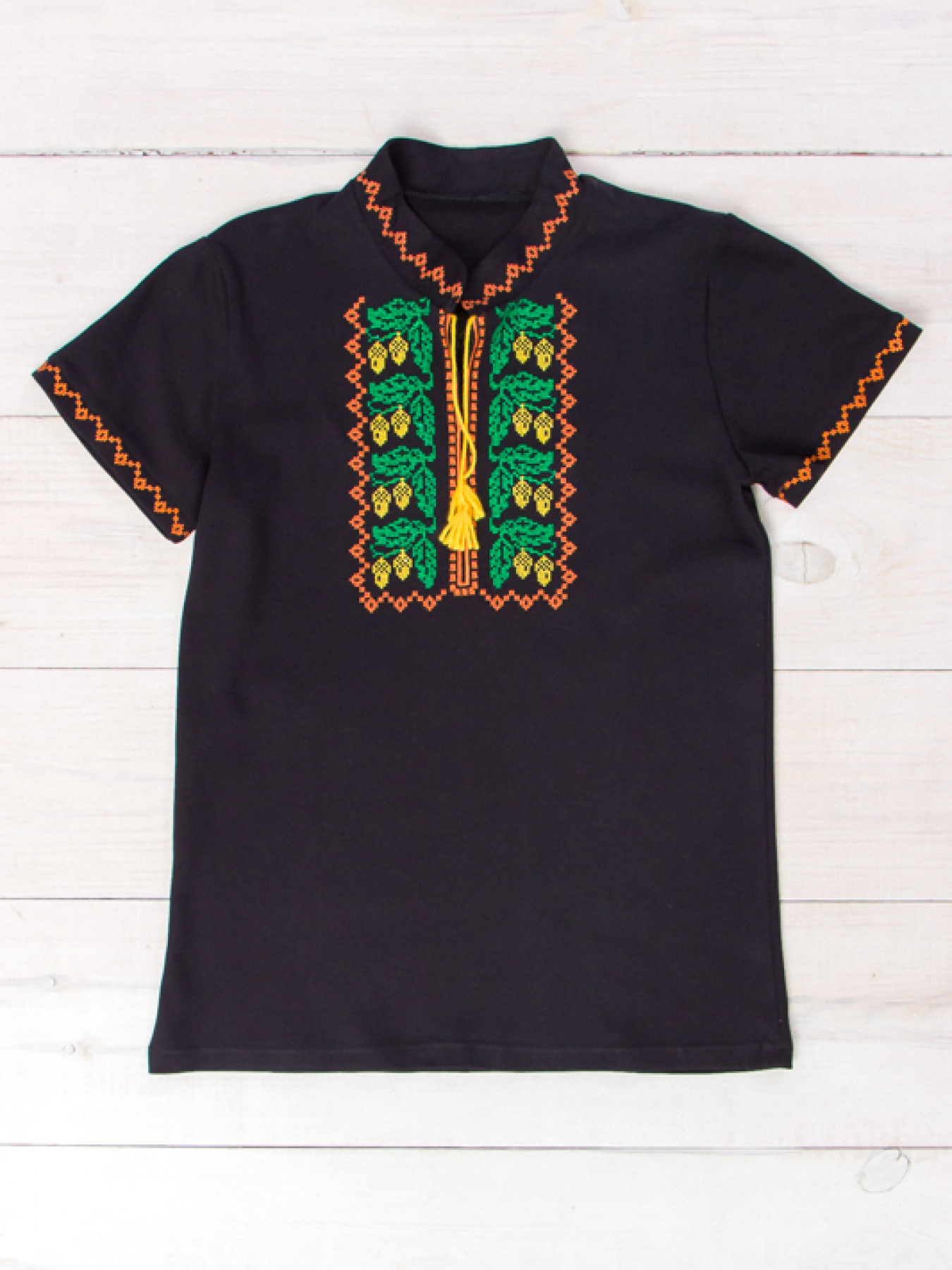 Вишита сорочка Носи своє модель 8606-015-22-pomaranchevij Фото